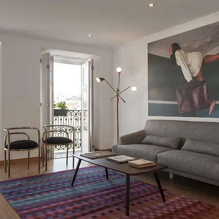 Rossio - Chiado | Cheese & Wine Lägenhet *